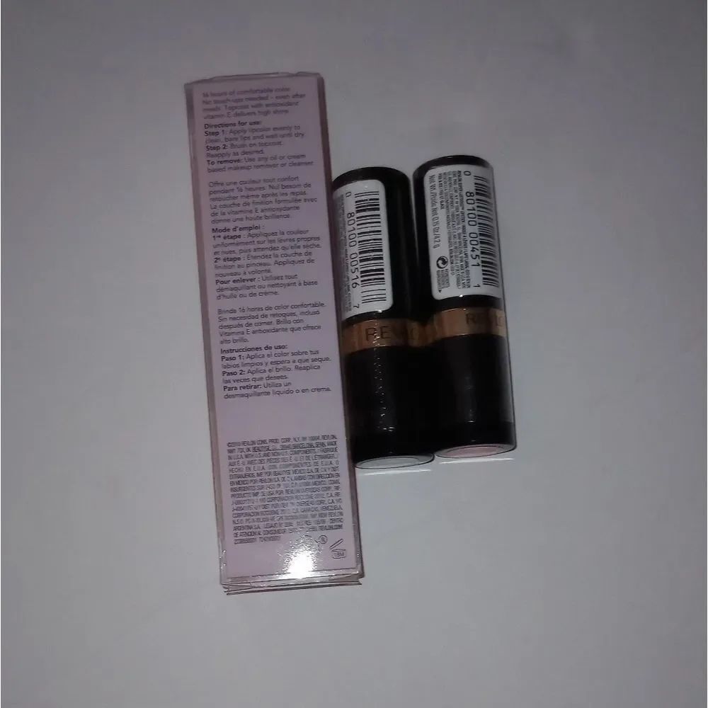 🆕💄REVLON Lipstick Makeup Bundle - 3 Lip Colors